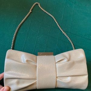 Sondra Roberts ribbon clutch